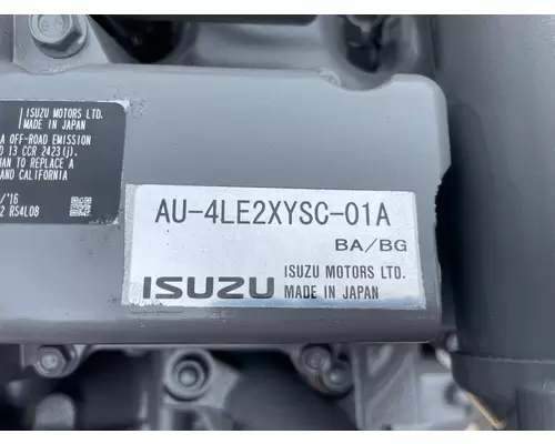 ISUZU 4LE2 Engine Assembly