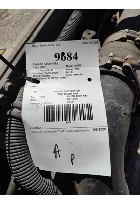 ISUZU 6HK1XN Engine Assembly