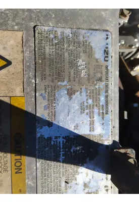 ISUZU 6HK1X ENGINE ASSEMBLY