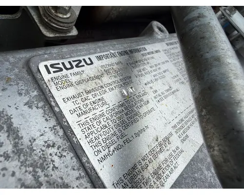 ISUZU 6HK1X Engine Assembly