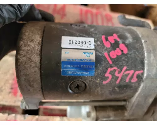 ISUZU 6HK1X Starter Motor