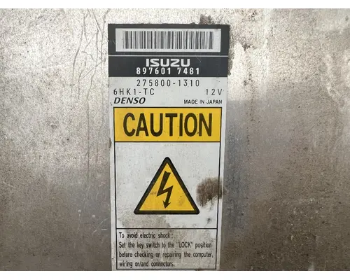 ISUZU 6HK1 ECM