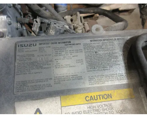 ISUZU 6HK1 Engine Assembly