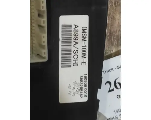 ISUZU NPR HD GAUGE CLUSTER