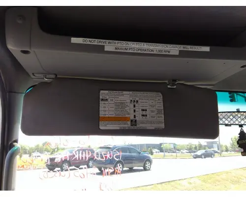 ISUZU NPR INTERIOR SUN VISOR