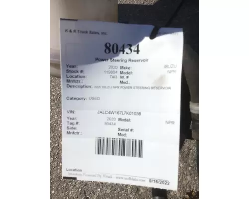 ISUZU NPR Power Steering Assembly