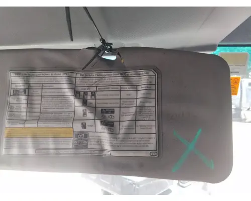 ISUZU NRR INTERIOR SUN VISOR