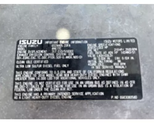 ISUZU NRR Vehicle For Sale