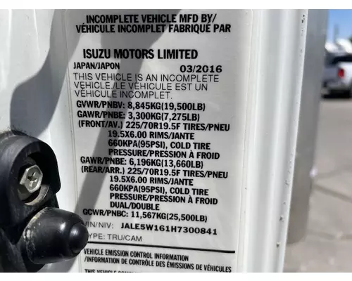ISUZU NRR Vehicle For Sale