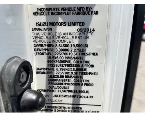 ISUZU NRR Vehicle For Sale