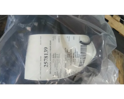 ISUZU W5R513 DIFFERENTIAL ASSEMBLY REAR REAR