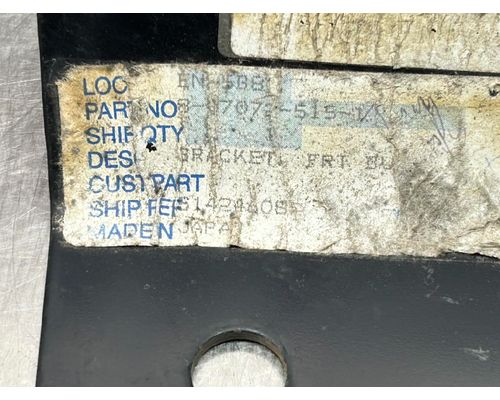 ISUZU  Brackets, Misc.