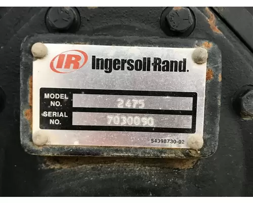 Ingersol Rand ALL OTHER Air Compressor