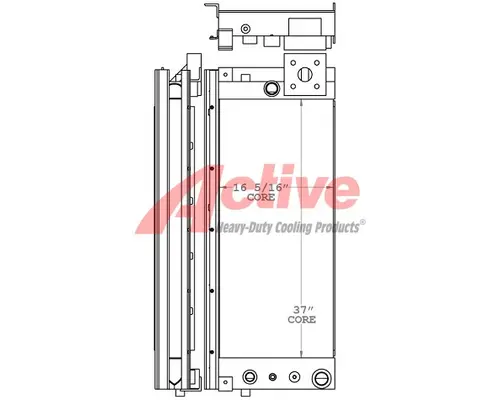 Charge Air Cooler (ATAAC) Ingersoll Rand Compressor Active Radiator