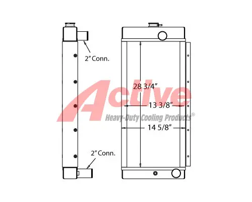 Radiator Ingersoll Rand Compressor Active Radiator
