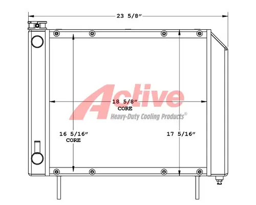 Ingersoll Rand DD29 Radiator