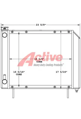 Ingersoll Rand DD29 Radiator