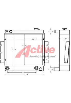 Ingersoll Rand RT-708 Radiator