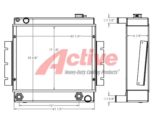 Radiator Ingersoll Rand RT-708 Active Radiator