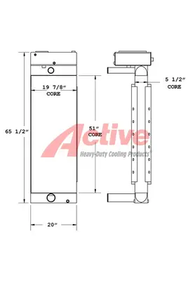 Ingersoll Rand Tampock Gator Radiator