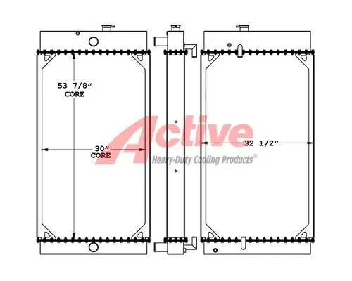 Radiator Ingersoll Rand XP1170 Active Radiator