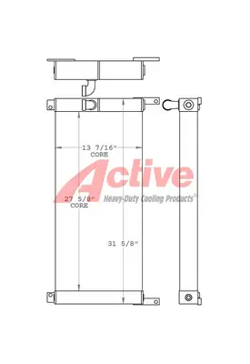 International Harvester TD15B Engine Oil Cooler