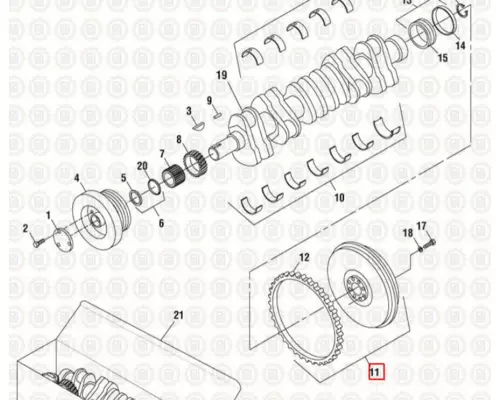 Flywheel INTERNATIONAL  LKQ Evans Heavy Truck Parts