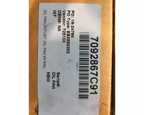 Oil Pan INTERNATIONAL  Marshfield Transportation Products