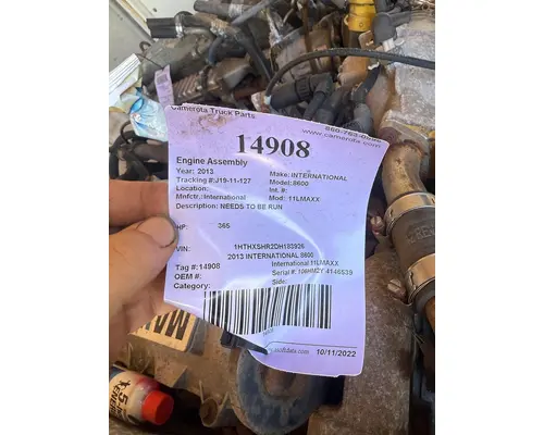 International 11LMAXX Engine Assembly
