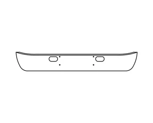 International 1600 Bumper Assembly, Front