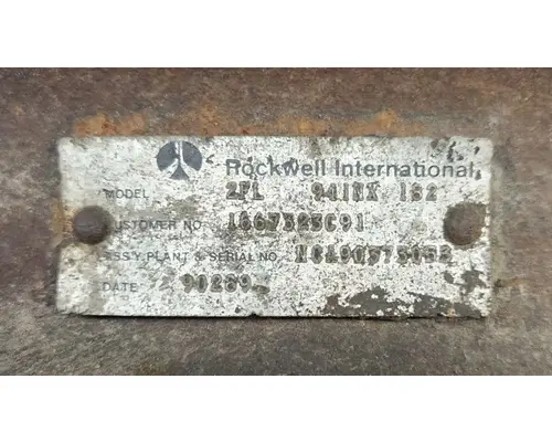 International 2554 Axle Assy, Fr (4WD)