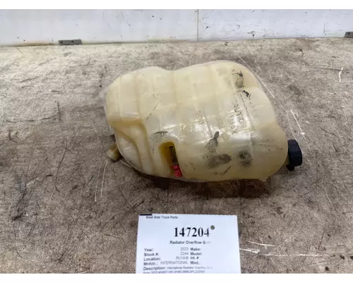Radiator Overflow Bottle INTERNATIONAL 2602871C91 West Side Truck Parts