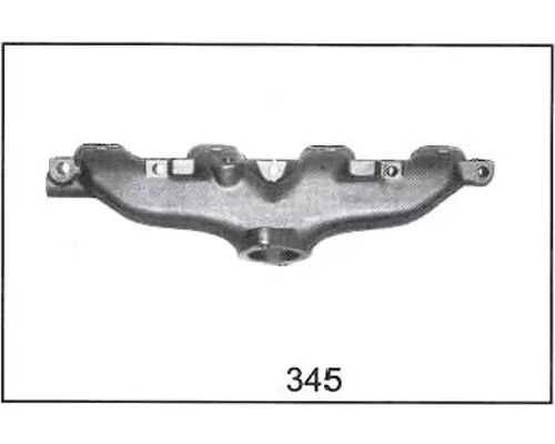 International 304 Exhaust Manifold