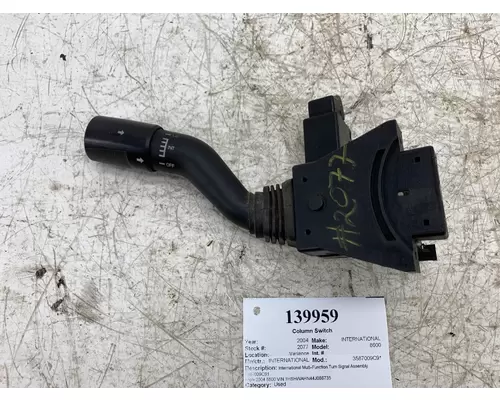 Column Switch INTERNATIONAL 3587009C91 West Side Truck Parts