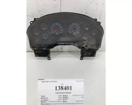 Instrument Cluster INTERNATIONAL 3626975F94 West Side Truck Parts