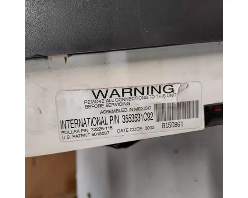 International 3800 Instrument Panel