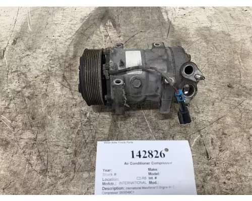 Air Conditioner Compressor INTERNATIONAL 3808548C1 West Side Truck Parts