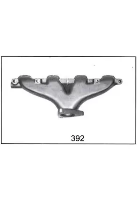 International 392 Exhaust Manifold