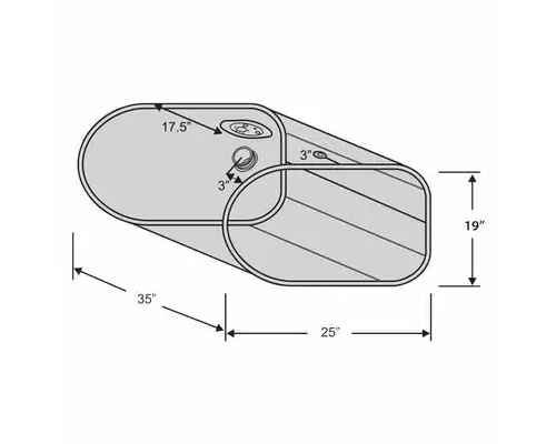 International 4000 SERIES Fuel Tank