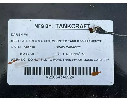 International 4300V LP Fuel Tank