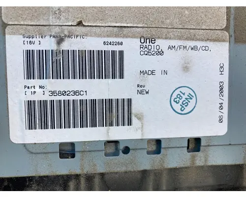 International 4300 Body, Misc. Parts