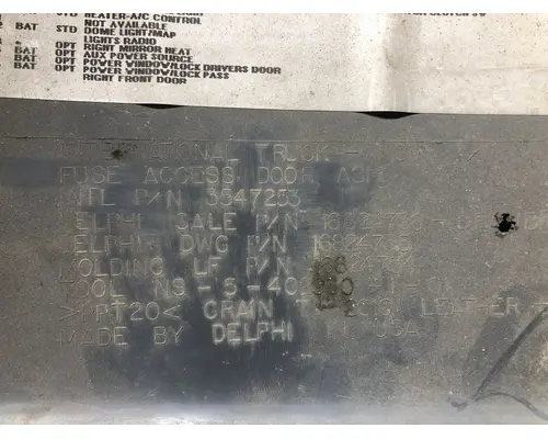 International 4300 Dash Assembly