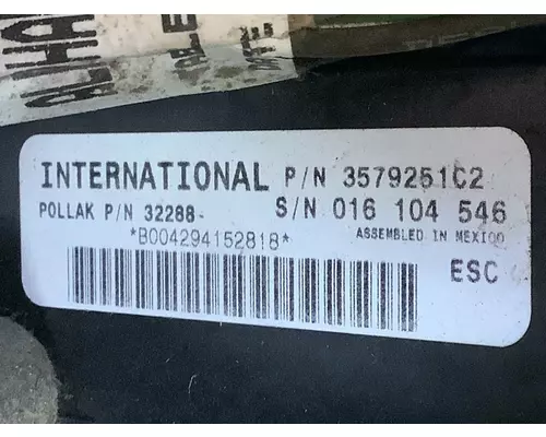 International 4300 Electrical Misc. Parts