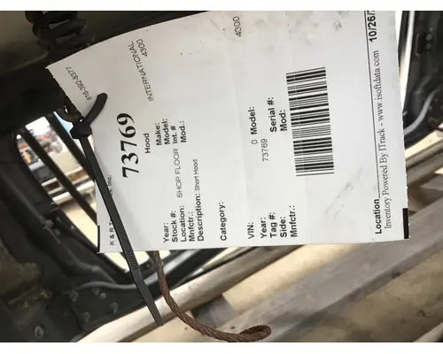 Hood INTERNATIONAL 4300 K &amp; R Truck Sales, Inc.