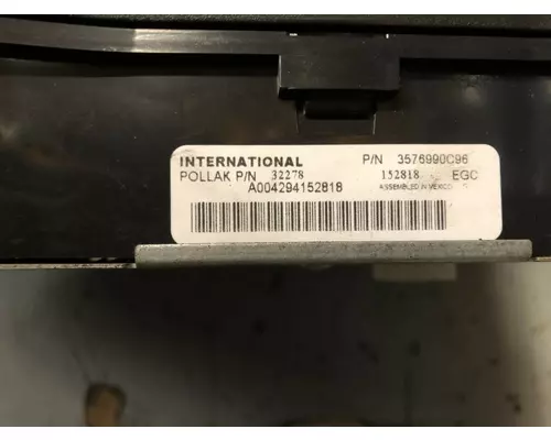 International 4300 Instrument Cluster