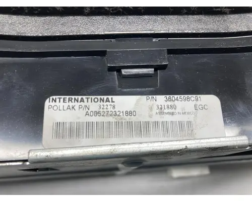 International 4300 Instrument Cluster