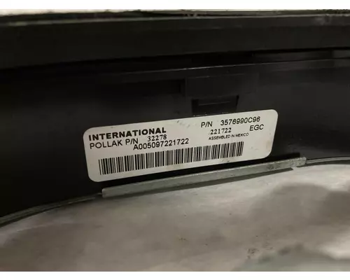 International 4300 Instrument Cluster