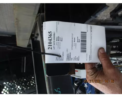 Tail Finish Panel INTERNATIONAL 4300 LKQ Heavy Truck - Tampa