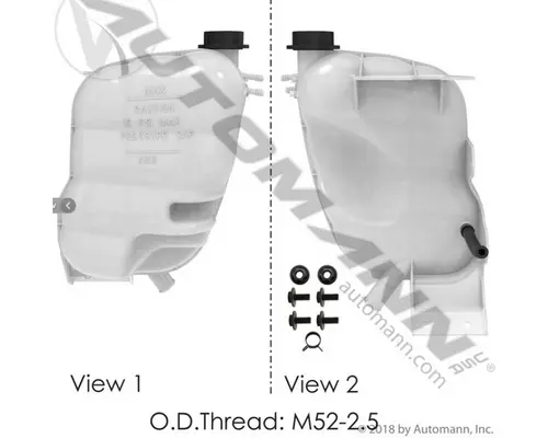 International 4300 Radiator Overflow Bottle  Surge Tank