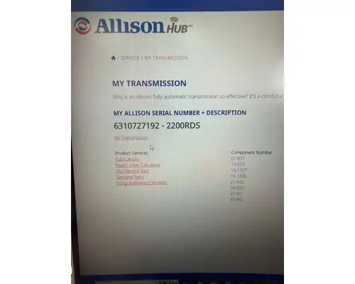 Transmission Assembly INTERNATIONAL 4300 American Truck Salvage